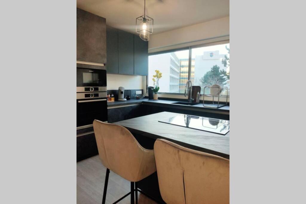 Logement entier+ jardin privé et parking 2places Rouen Buitenkant foto